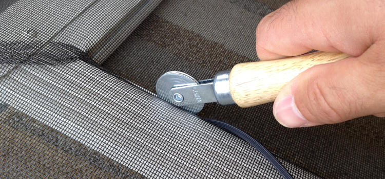 metal screen door repair in Brawley